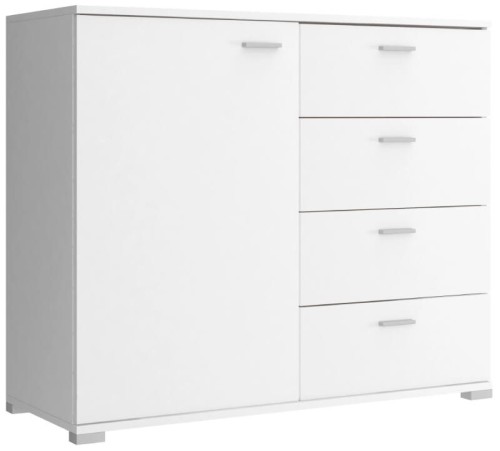 Biała komoda 100 cm szeroka