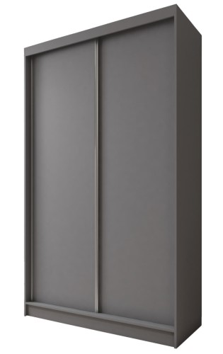 Szafa przesuwna dwuskrzydłowa MG 120 szara
