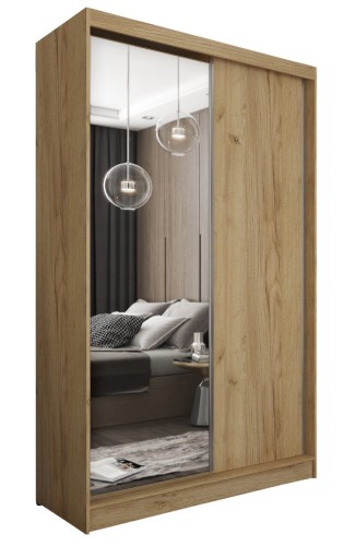 Szafa w dębie artisan - przesuwna MP