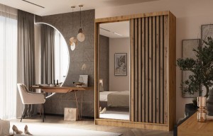 Szafa z lamelami w różnych wersjach kolorystycznych