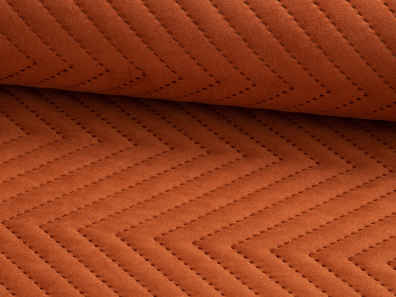 Tkanina wzorzysta Amor Velvet Pik 05 Cinnamon