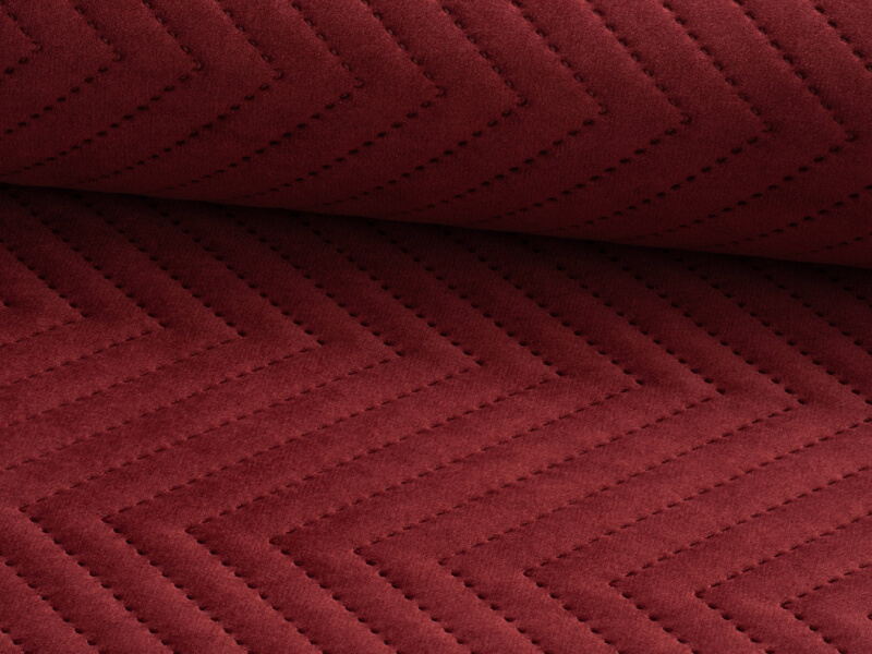 Tkanina wzorzysta Amor Velvet Pik 06 Wine