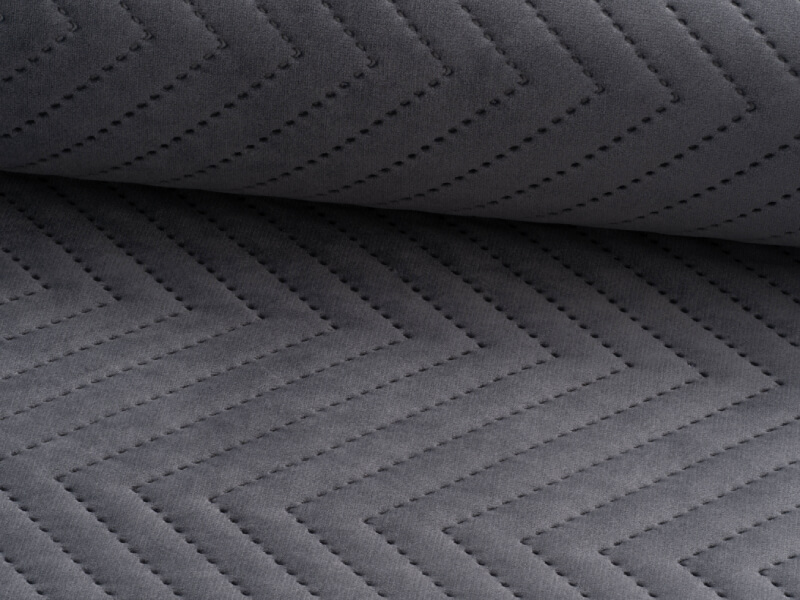 Tkanina wzorzysta Amor Velvet Pik 21 Grey